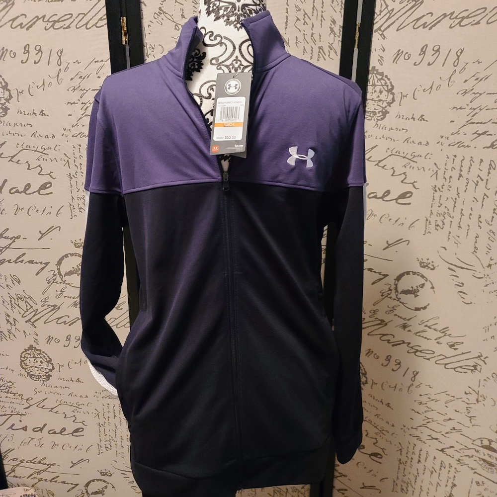 Mens under armour nwt small zip jacket
